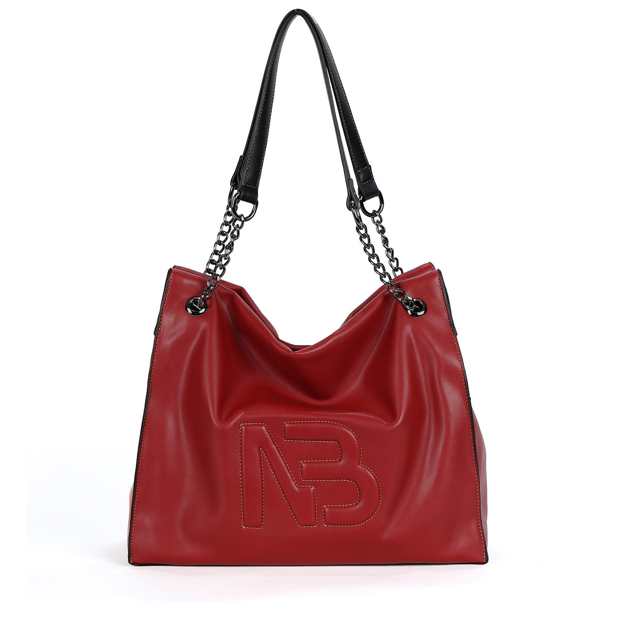 BINNARI - 18960 OLIVA-LARGE SHOULDER BAG - RED