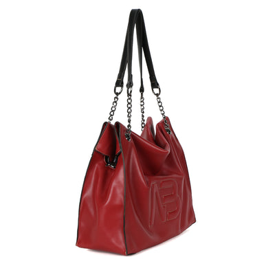 BINNARI - 18960 OLIVA-LARGE SHOULDER BAG - RED