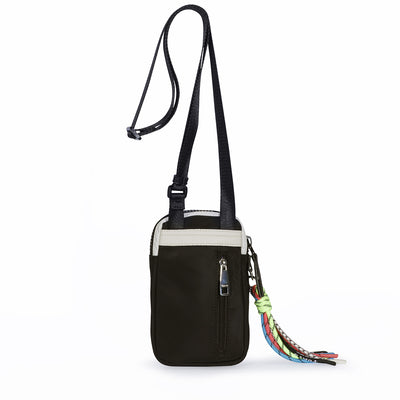 BINNARI - 19635 MADEIRA-CROSSBODY BAG - BLACK MULTI