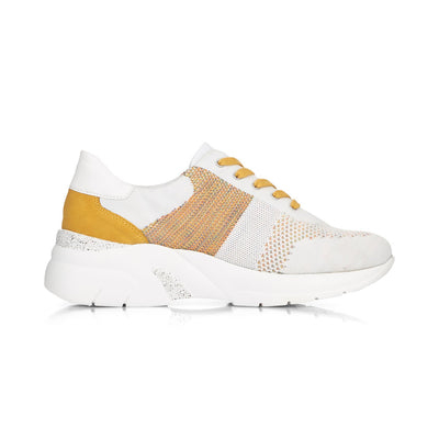 REMONTE - D4103 WHITE MULTI LACED TRAINER