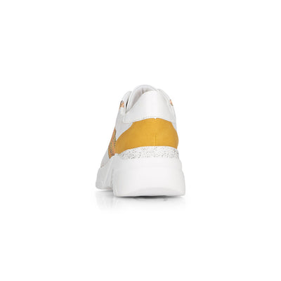 REMONTE - D4103 WHITE MULTI LACED TRAINER
