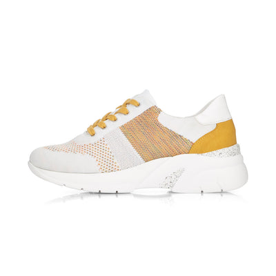 REMONTE - D4103 WHITE MULTI LACED TRAINER