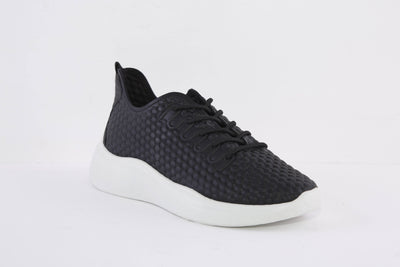 ECCO - 825253 01001 THERAP-MOCK LACE SLIP-ON SHOE - BLACK