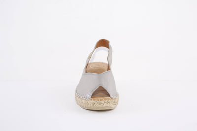 TONI PONS- BERNIA LOW WEDGE SANDAL - GREY