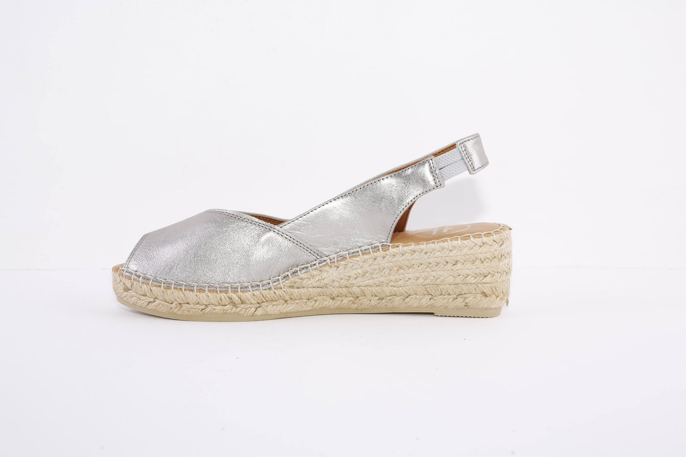 TONI PONS- BERNIA LOW WEDGE SANDAL - GREY