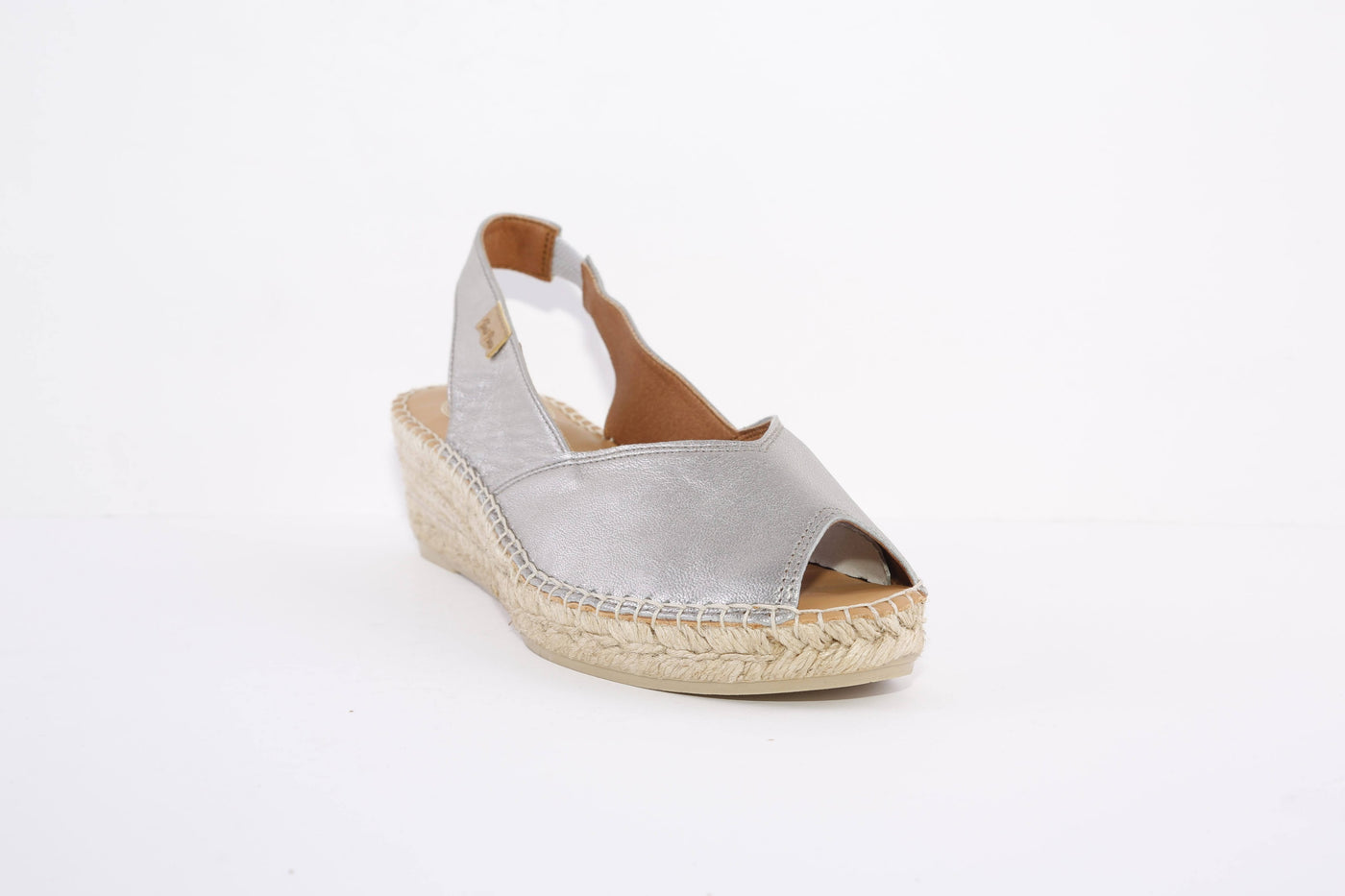TONI PONS- BERNIA LOW WEDGE SANDAL - GREY