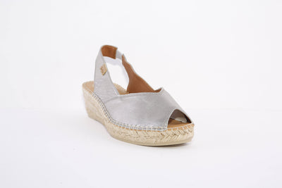 TONI PONS- BERNIA LOW WEDGE SANDAL - GREY