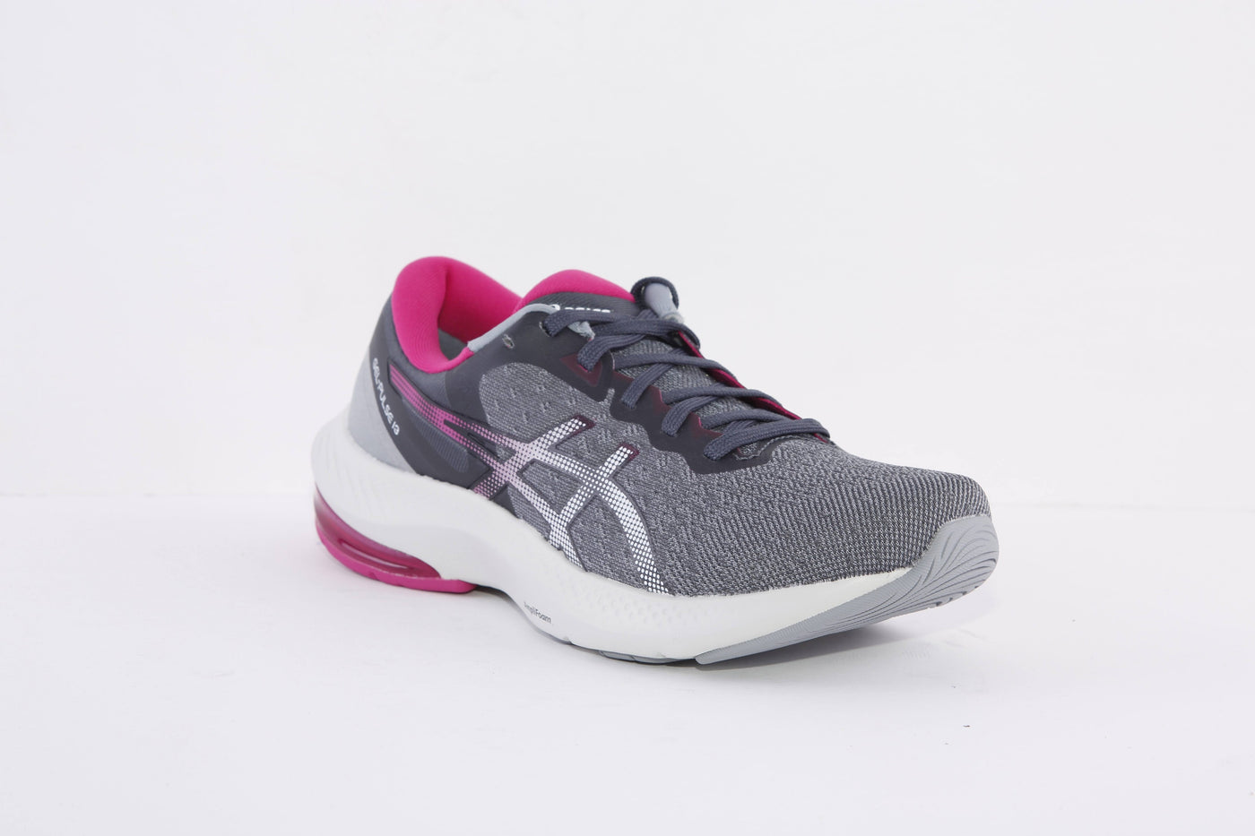 ASICS - 1012B035 020 GEL PULSE 13-LACED TRAINER - GREY/PINK