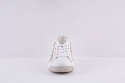 IGI & CO - 1659311 LACED FASHION SHOE - WHITE/BEIGE