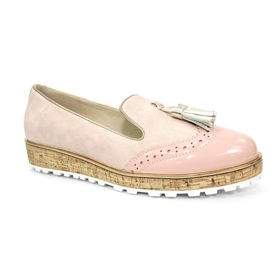 MICHAELA-LO WEDGE SHOE - PINK