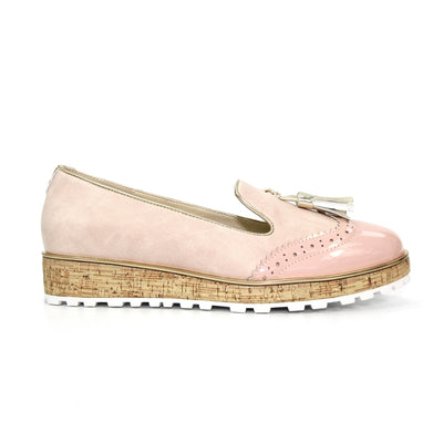 MICHAELA-LO WEDGE SHOE - PINK