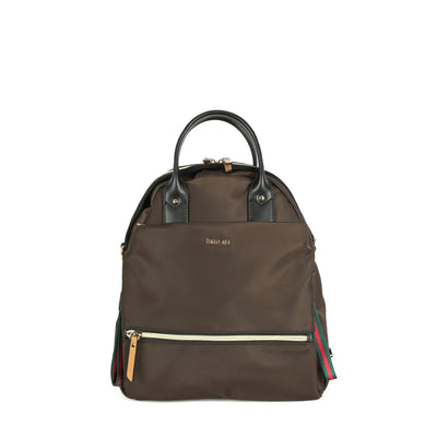BINNARI - 19000 VINAROZ LARGE OVAL PLAIN BACKPACK - KHAKI