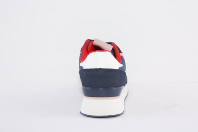 US POLO - FEY005 LACED FASHION TRAINER - NAVY MIX
