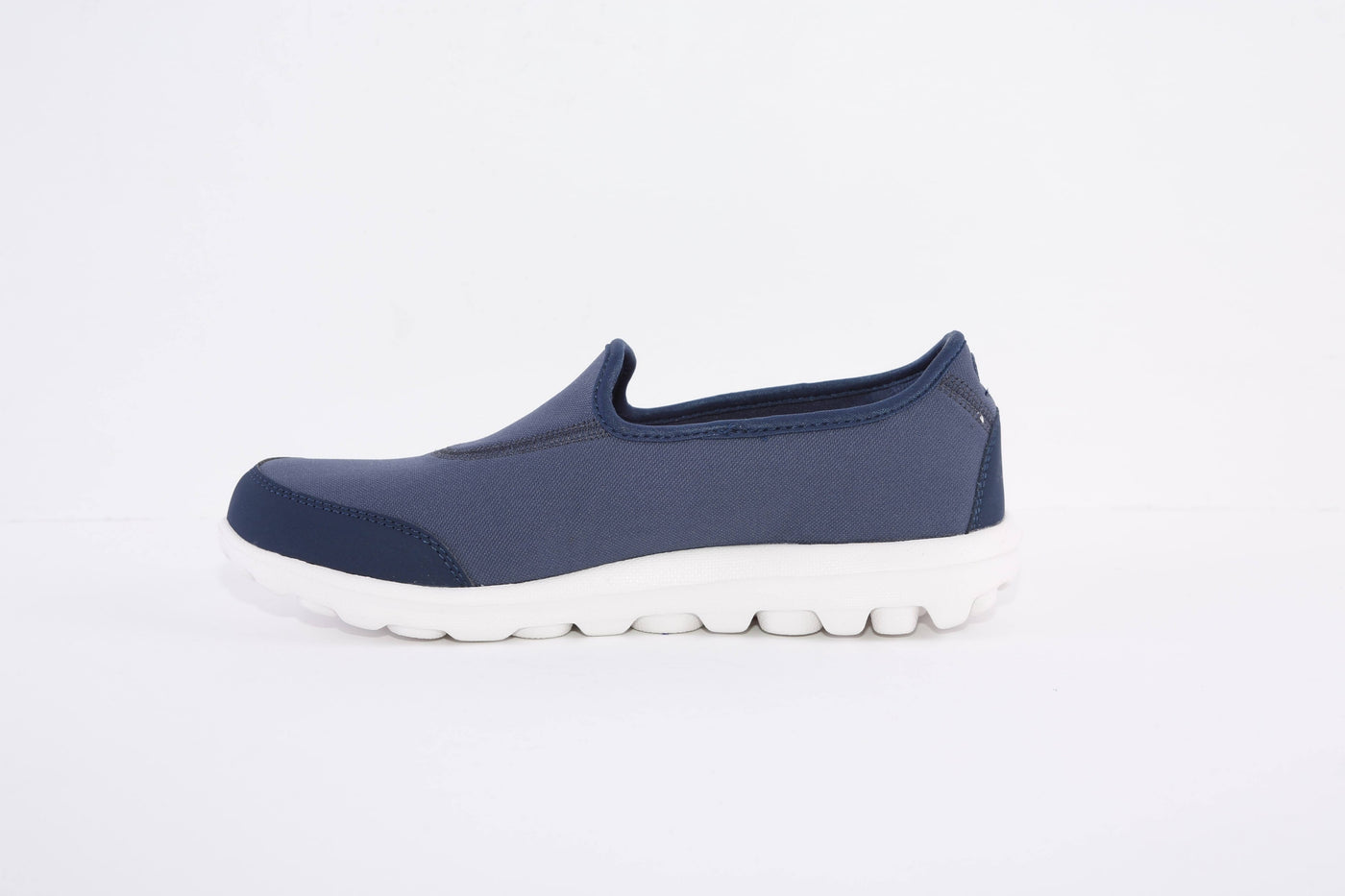 SKECHERS- 124464 GO WALK CLASSIC-IDEAL SUNSET SLIP-ON CANVAS TRAINE - NAVY