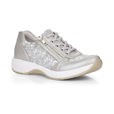 REMONTE R8912-40 GREY COMBI LACED SHOE