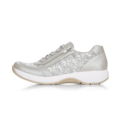 REMONTE R8912-40 GREY COMBI LACED SHOE