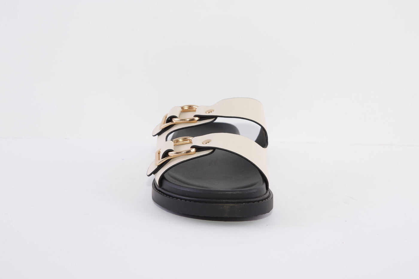 LOTUS - RAVEL LAKEN DOUBLE STRAP FASHION MULE - CREAM