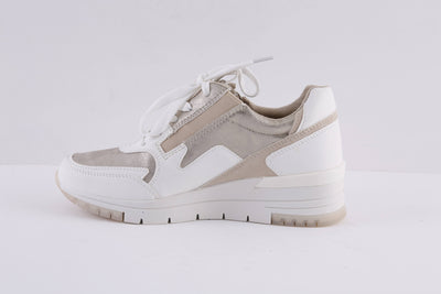 SPROX - 559850 LACED SHOE - WHITE/GOLD