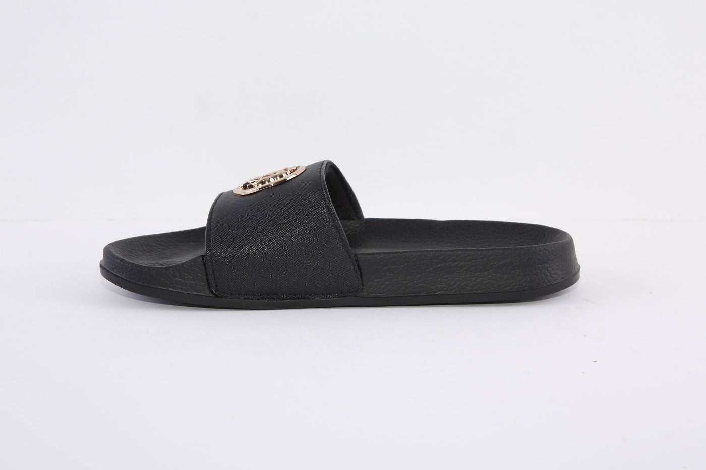 US POLO ASSN - IVY001 FLAT FASHION MULE - BLACK