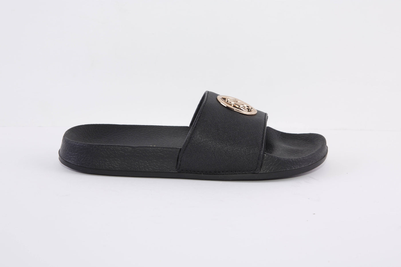 US POLO ASSN - IVY001 FLAT FASHION MULE - BLACK