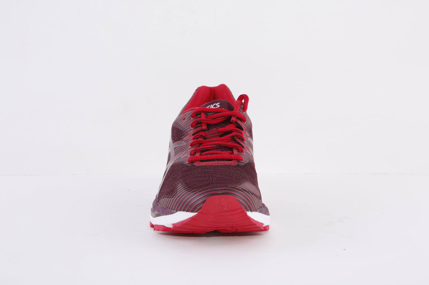 ASICS - 1012A795 503 GEL ZIRUSS 2-LACED TRAINER - WINE/RED
