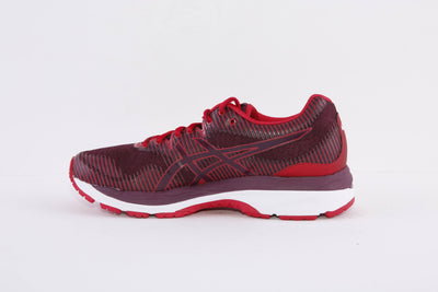 ASICS - 1012A795 503 GEL ZIRUSS 2-LACED TRAINER - WINE/RED