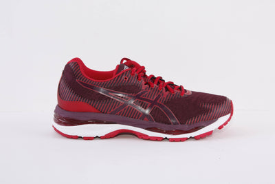ASICS - 1012A795 503 GEL ZIRUSS 2-LACED TRAINER - WINE/RED
